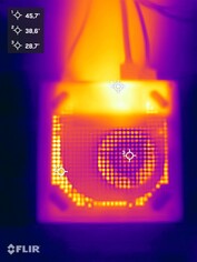 Peladn HO5 durante la prueba de esfuerzo (parte inferior)