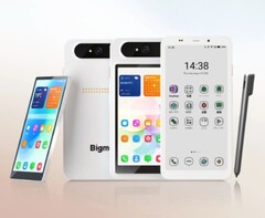 El Bigme HiBreak Dual 3 cuenta con una pantalla pequeña y extraíble.