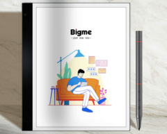 El Bigme inkNote Color+ cuenta con una pantalla de tinta electrónica Kaleido 3, que promete colores más vivos y saturados. (Imagen vía Bigme)
