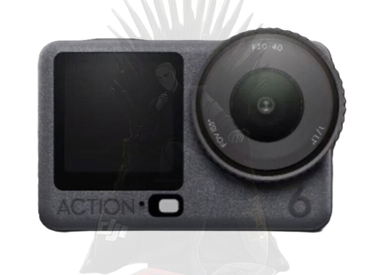 El aparente diseño final del DJI Osmo Action 6. (Fuente de la imagen: vía Igor Bogdanov)