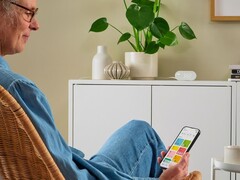 El sensor de calidad del aire Alpstuga de IKEA (en la imagen) es compatible con Matter. (Fuente de la imagen: IKEA)