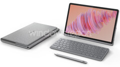 Los renders filtrados de la Lenovo Tab Plus muestran una nueva tableta centrada en los medios (Fuente de la imagen: Windows Report)