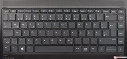 El teclado del HP ProBook x360 440 G1