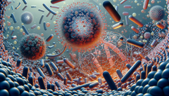 Investigadores de la Universidad de Monash, en Australia, han logrado un gran avance en la lucha contra los gérmenes multirresistentes, con la ayuda de la inteligencia artificial. (Fuente de la imagen: DallE3)