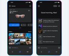 Interfaz de la aplicación Meta AI mostrando las gafas inteligentes Ray-Ban conectadas en "Dispositivos" y las indicaciones creativas de la IA, como la generación de imágenes, vídeos y la interpretación de sueños. (Fuente de la imagen: Meta)