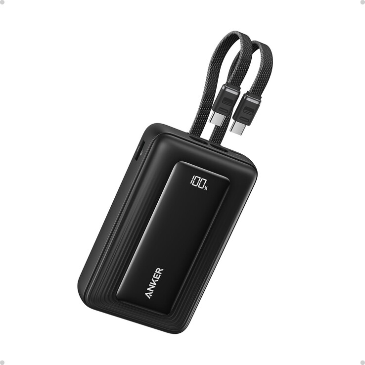 El Anker Zolo Power Bank (20K, 45W, cables USB-C duales integrados). (Fuente de la imagen: Casio)