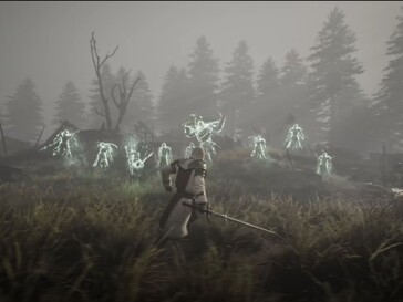 El combate parece algo más rápido y agresivo en el tráiler que en Breath of the Wild. (En la imagen: una captura de pantalla del tráiler oficial de ArcheAge Chronicles.)