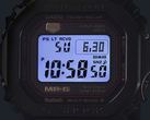 En la imagen, un primer plano de la pantalla del Casio MRG-B5000B-1.
