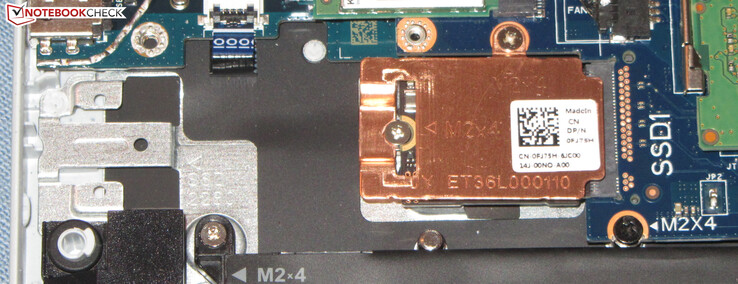 Un SSD NVMe sirve como unidad del sistema.
