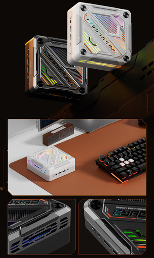 Diseño del mini PC (Fuente de la imagen: AOOSTAR)