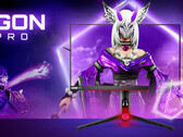 El AGON PRO AG274QS viene con la habitual iluminación RGB de AOC. (Fuente de la imagen: AOC)