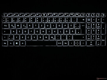 Iluminación del teclado