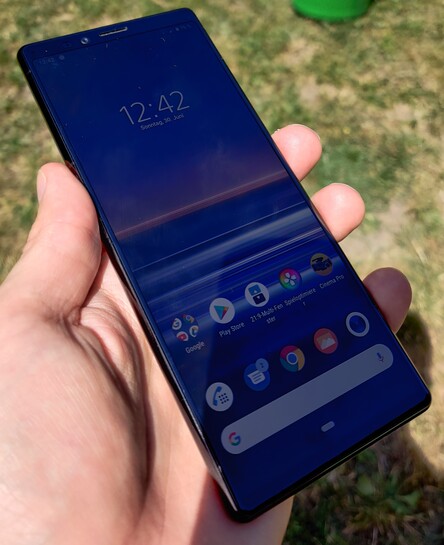 Uso del Sony Xperia 1 en exteriores