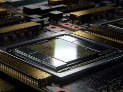 Una GPU Nvidia A100 (Fuente de la imagen: Nvidia)