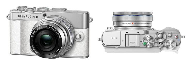Se dice que el diseño de la nueva OM System Pen-F se asemeja mucho a la Olympus Pen E-P7 que se muestra aquí.