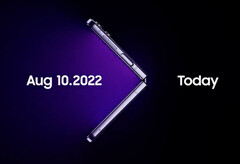 El Galaxy Z Flip4 será uno de los muchos productos de Samsung que se presentarán el 10 de agosto. (Fuente de la imagen: Samsung)