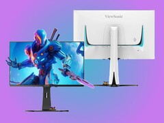 El ViewSonic XG273F-2K-OLED con modo dual 540Hz/720Hz. (Fuente de la imagen: ViewSonic)
