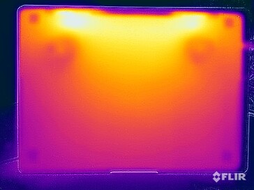 Prueba de tensión de temperaturas superficiales (abajo)