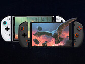 El ONEXPLAYER 2 toma el factor de forma de la Nintendo Switch y le da una iGPU basada en RDNA 2. (Fuente de la imagen: One-netbook)