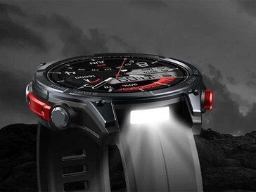 Dispone de una linterna LED específica (Fuente de la imagen: Zeblaze)