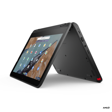 El Lenovo 300e Chromebook Gen 3, con tecnología AMD.