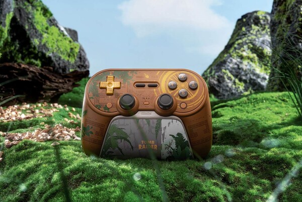 El mando Bluetooth 8BitDo Pro 3, edición 30.º aniversario de Tomb Raider, es el mando más económico.