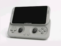 El rumoreado dispositivo portátil para juegos de Anbernic parece un retroceso al clásico Xperia Play. (Fuente de la imagen: vía Baidu)