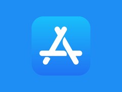 El logotipo de la App Store de Apple