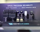 El teclado Asus ROG Falcata y el ratón Harpe 2 Ace se han dejado ver en Computex 2025 (fuente de la imagen: Notebookcheck)