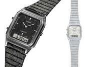 Casio x Liberty London AQ-230ELT-1A (izquierda) y AQ-230EBLT-7A (derecha).(Fuente de la imagen: Casio)