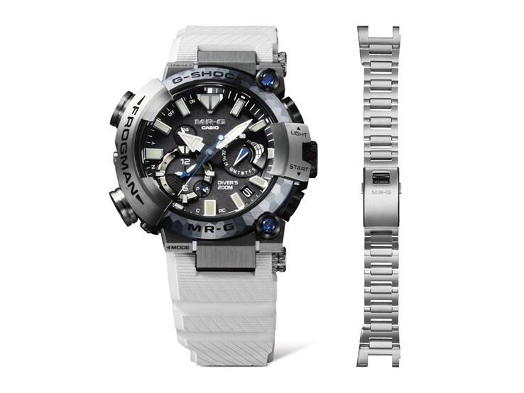 El reloj Casio G-Shock MR-G Frogman MRG-BF1000EB-1A
