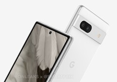 El Pixel 7a realiza pequeños ajustes en el diseño del Pixel 7. (Fuente de la imagen: @OnLeaks &amp;amp; SmartPrix)