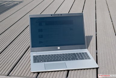 HP ProBook 455 G7 al sol