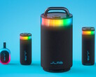Los altavoces Bluetooth de la serie Party de JLab vienen con efectos de iluminación RGB, resistencia a salpicaduras y sonido personalizable. (Fuente de la imagen: JLab)