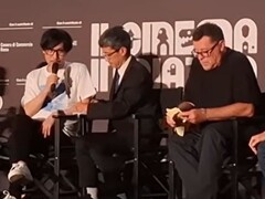 Kojima interviene en el Festival de Cine Piazza de Roma