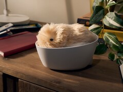 La mascota robot Moflin de Casio puede desarrollar una personalidad única basada en sus interacciones con su dueño. (Fuente de la imagen: Casio)