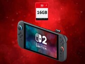 Nintendo Switch 2 mostrada con tarjeta Game-Key de 16 GB (Fuente de la imagen: Nintendo of America con modificaciones)