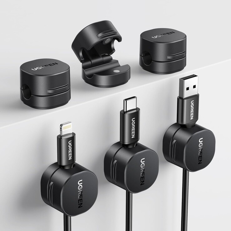 Los organizadores de cables Ugreen. (Fuente de la imagen: Ugreen)