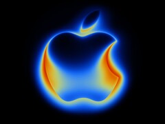 Logotipo interactivo de Apple en la página web oficial. (Fuente de la imagen: Apple)