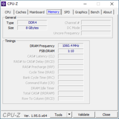 CPU-Z: Memoria