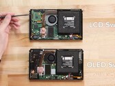 Los modelos OLED de Nintendo Switch contienen algunos cambios respecto a la versión LCD. (Fuente de la imagen: iFixit)