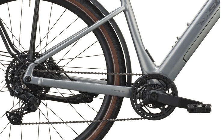 Se utiliza el motor de buje de la gama Hub Line de Bosch