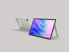 El Acer Iconia A14 tiene puertos USB-C duales, un conector de audio en una posición inusual y un pie de apoyo integrado. (Fuente de la imagen: Acer)