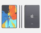 El iPad mini Pro podría parecerse al iPad mini 6, cuyos renders se filtraron en enero. (Fuente de la imagen: xleaks7 & Pigtou)