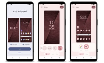 La actualización ofrece más opciones para personalizar el reloj de la pantalla de bloqueo y los iconos de las aplicaciones.
