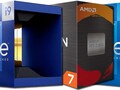 Los chips Alder Lake de Intel han llegado para poner en aprietos a la selección Zen 3 Ryzen de AMD. (Fuente de la imagen: Intel/AMD - editado)