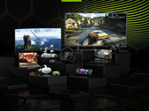 Una imagen que sirve como marketing promocional para GeForce Now de Nvidia