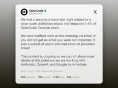 OpenCode confirma la brecha de seguridad y la filtración de claves de API
