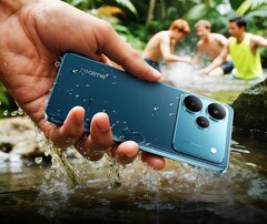 El Realme P4 Pro 5G está disponible en tres colores, incluido el azul noche. (Fuente de la imagen: Realme)