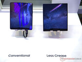 Samsung Electronics utiliza paneles Samsung Display para todos sus smartphones Galaxy Z Fold. (Fuente de la imagen: Notebookcheck)
